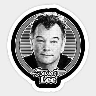 Stewart Lee / Retro Fan Art Design Sticker